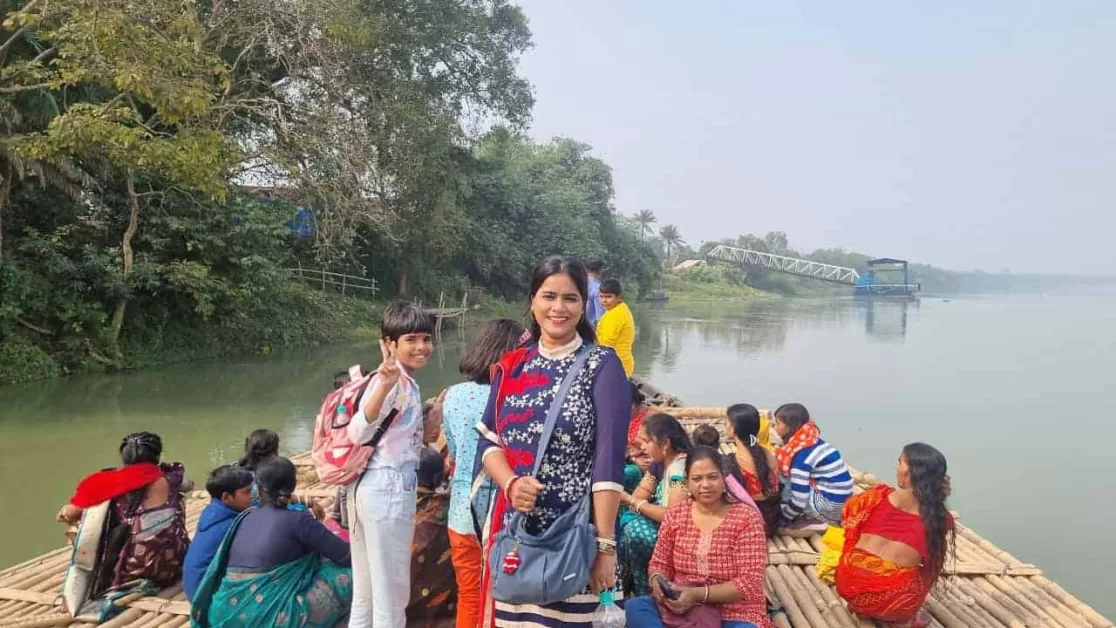 Way to Ichhaganj Ferry Ghat